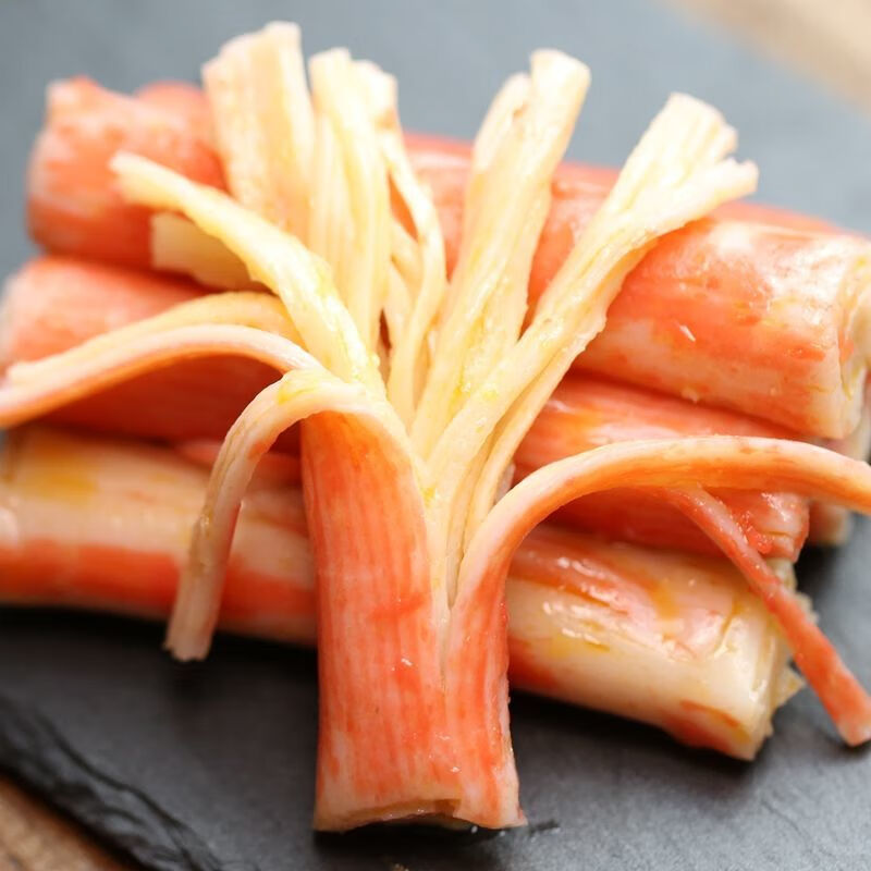 优海望手撕蟹味棒500g 蟹棒蟹肉棒即食手撕蟹柳蟹足棒小零食蟹柳量腹