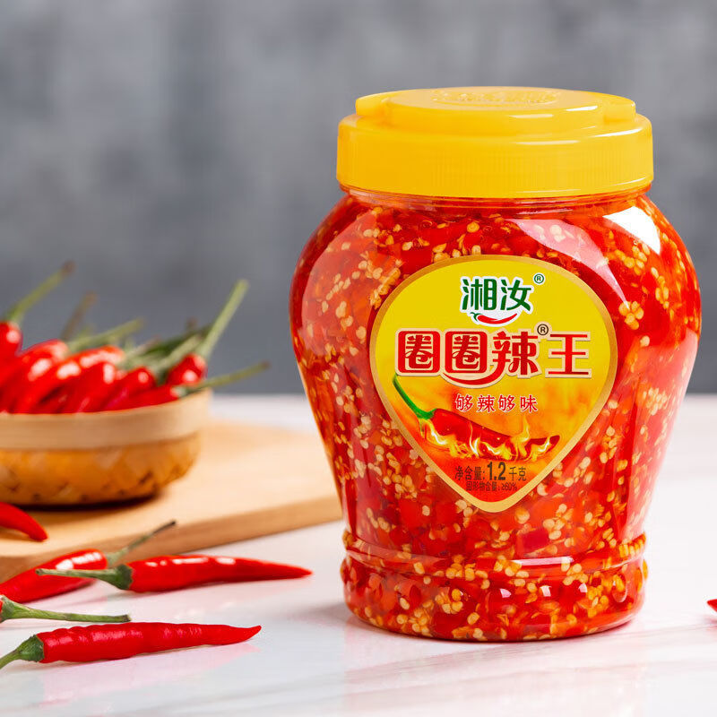 湘汝辣王之王 多规格 湘汝辣王湖南特产蒜蓉辣椒酱特辣下饭菜拌面调味