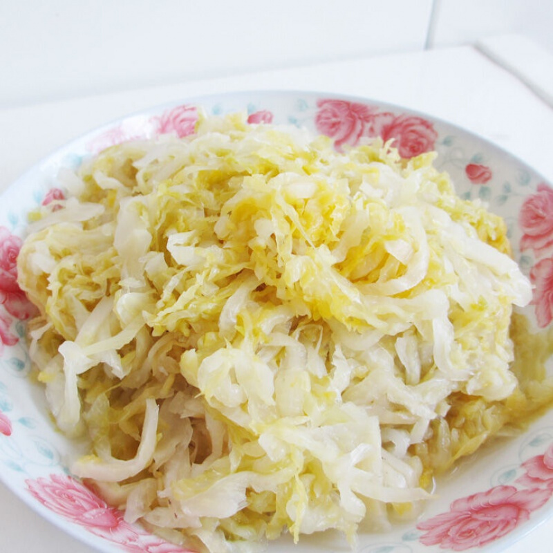 东北朱老六酸菜500g10袋农家特产大缸腌制白菜酸菜丝真空包装5袋