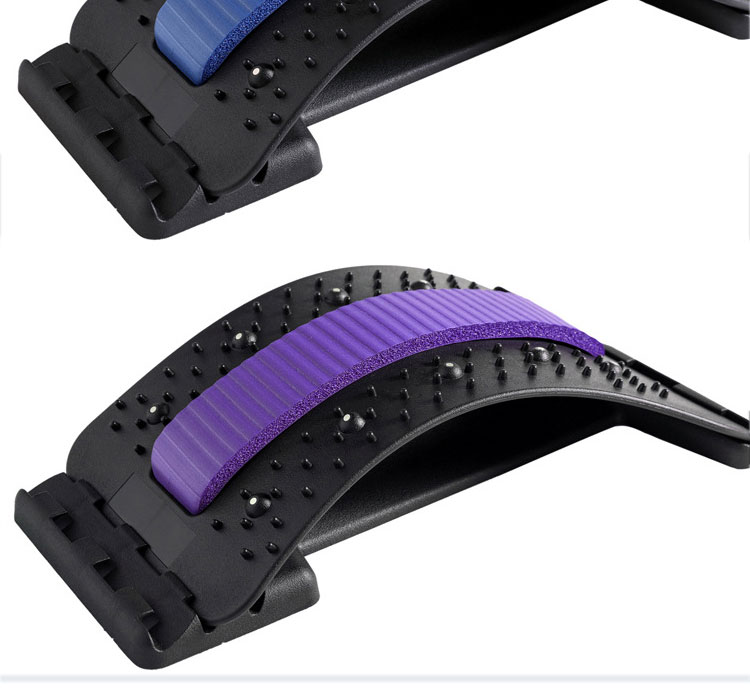 腰椎舒缓器腰部舒展器曲度腰痛脊椎腰疼拉伸器顶腰神器 常规针灸款