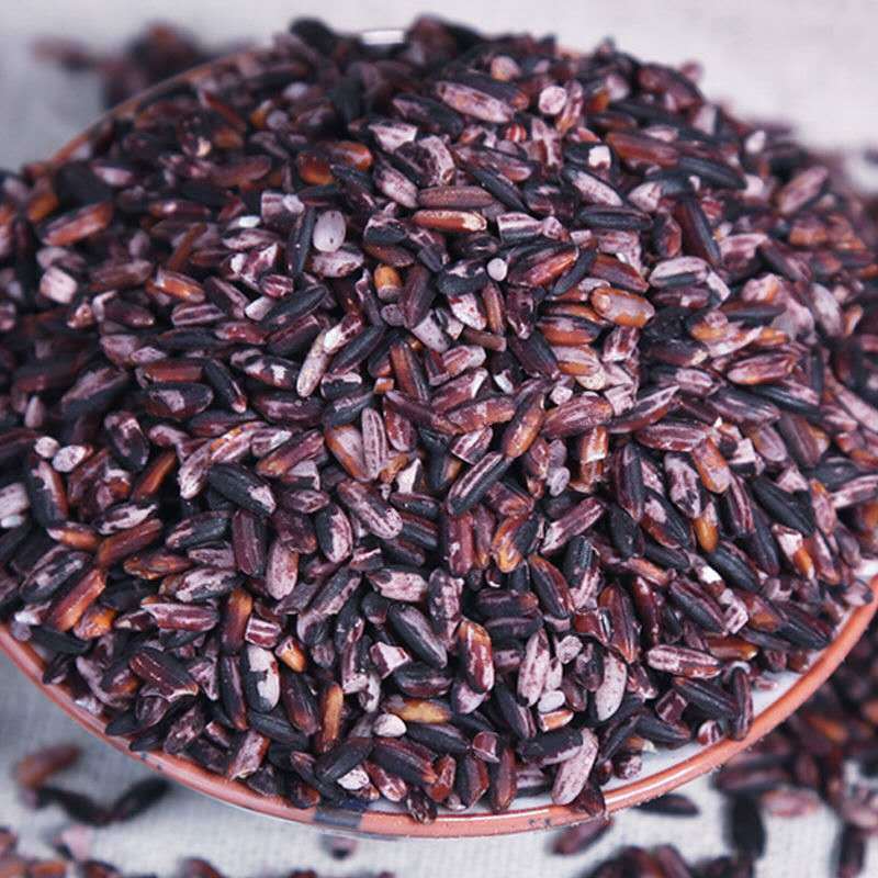 紫米云南墨江紫糯米农家自种紫糯米血糯米新米糯香米新紫米 5斤装