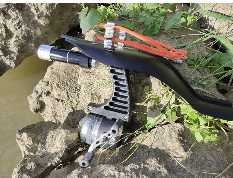 红外线弹弓红外线鱼镖射鱼套装弹弓打鱼鱼枪弹工传统射鱼器户外钓鱼