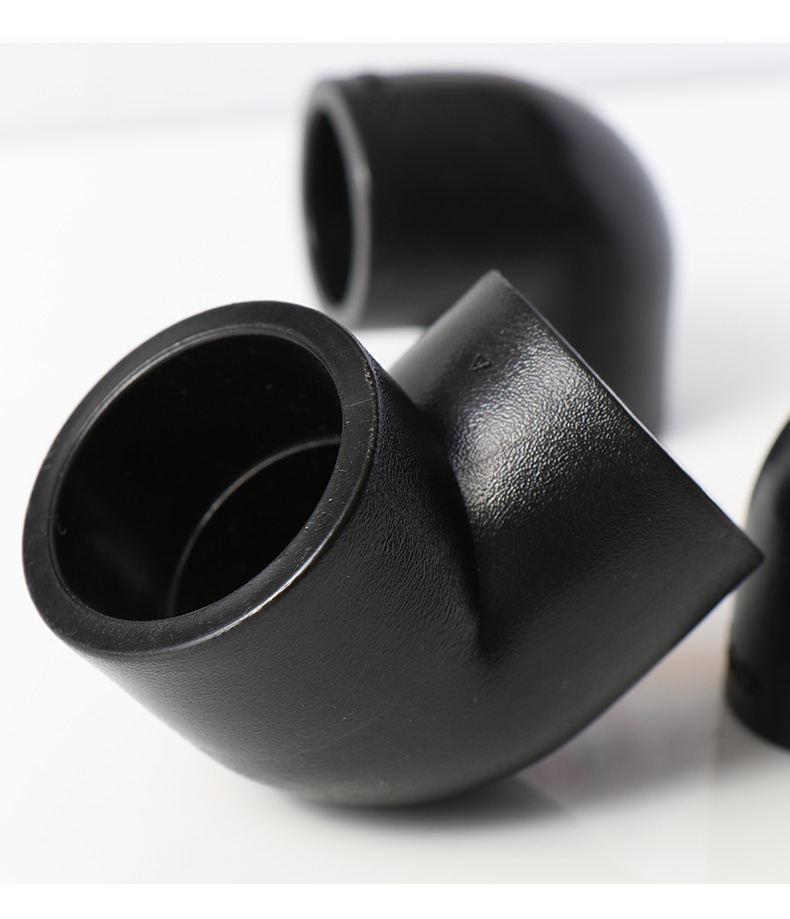 庄诚pe等径90度弯头承插式自来水管接头热熔配件20 25 32 40 50 63 75