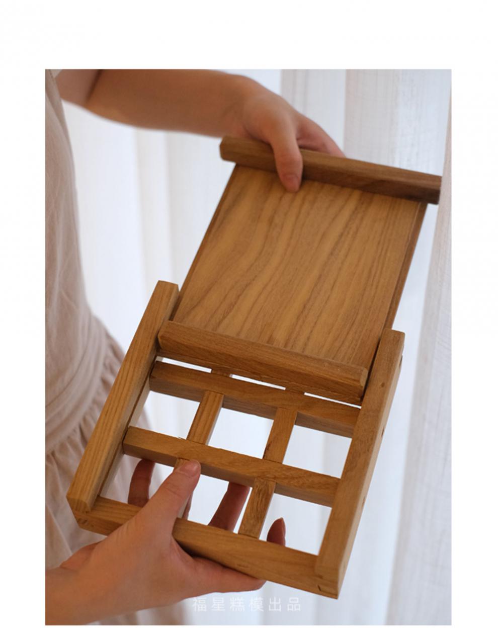 米糕模具木质传统雕花方糕模具糯米糕松糕蒸糕苏式小方糕重阳糕木质