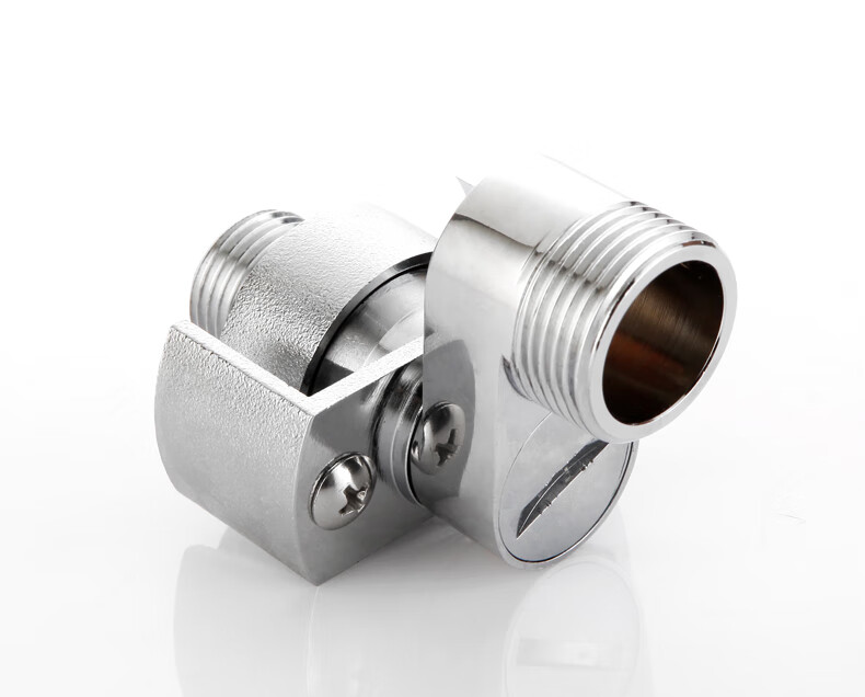 万向曲脚万向曲角接头偏心变径淋浴器配件角阀龙头拐脚修正器a第3代4