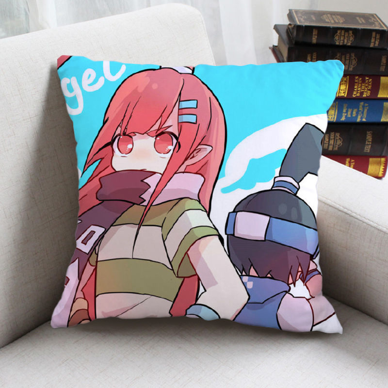凹凸世界抱枕凯莉 嘉德罗斯格瑞动漫画孩子坐靠垫礼物枕头双面 7 35*