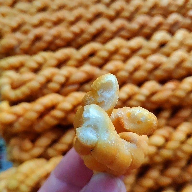 山西运城稷山麻花椒叶麻花纯手工麻花酥脆老式大麻花油酥麻花零食短