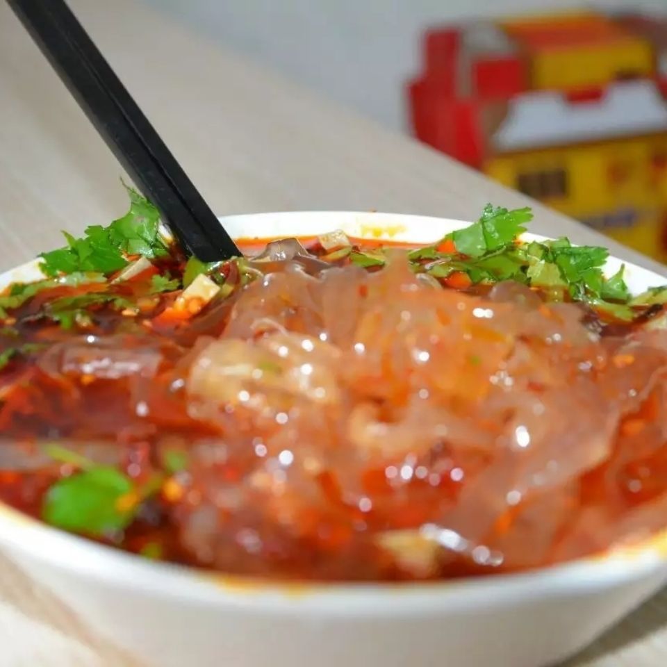 山西特产大同粉皮凉皮浑源粉皮凉粉小媳妇粉皮凉粉土豆粉即食粉皮 小