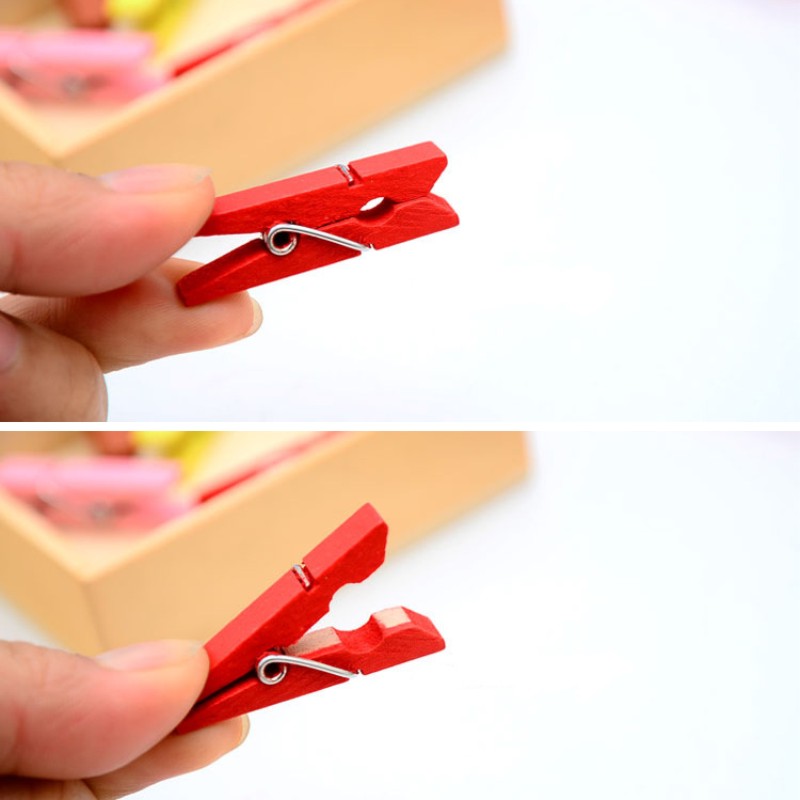 悬挂diy手工装饰 60mm木夹子(50个)【图片 价格 品牌 报价】-京东