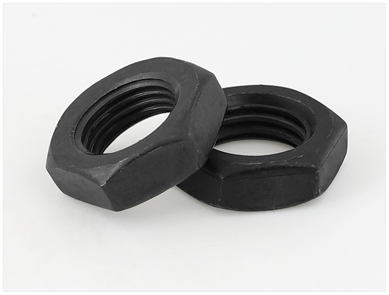 8级细牙六角薄螺母gb6173细牙反牙薄螺帽m16m18m20m22m24-m56 m52*2(2