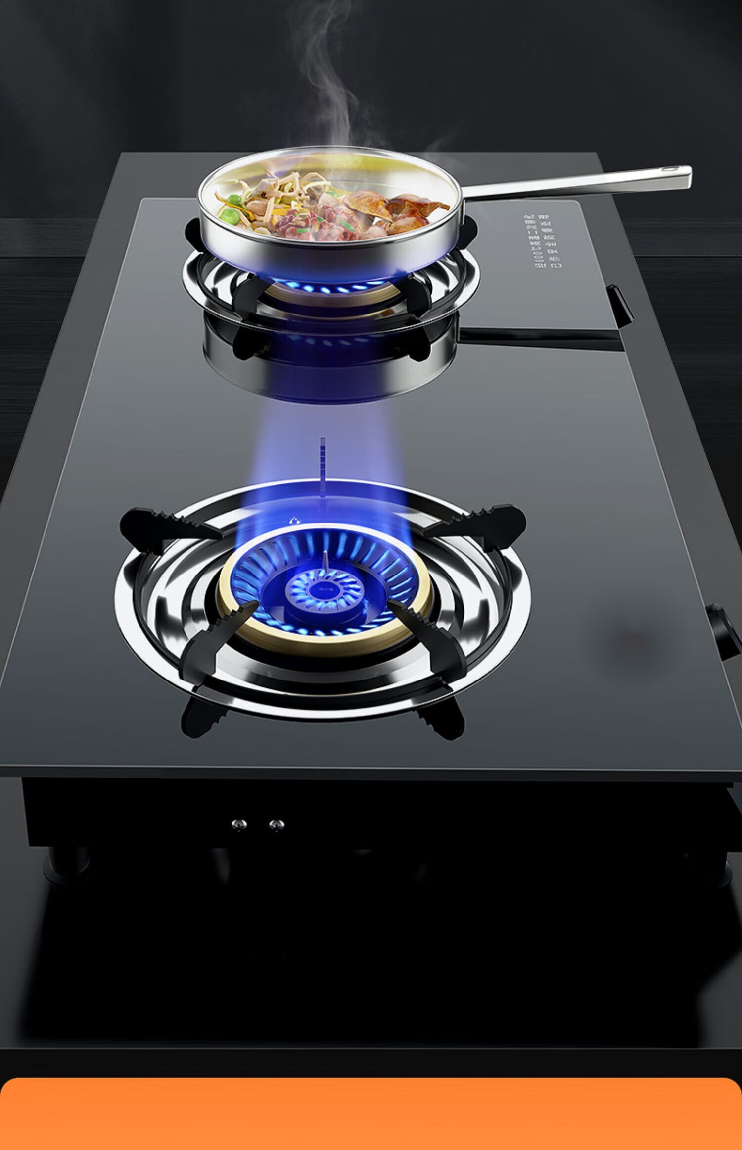 煤气灶双灶 家用台式液化气灶节能天然气灶燃气灶猛火灶老式炉具海澳