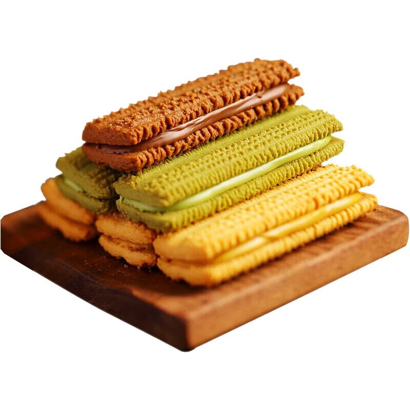 sunssifood香草酸奶巧克力曲奇sunssi饼干芝士巧克力味食品法兰兹零食