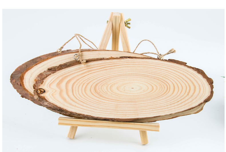 圆形木块 木片原木片实木手工diy圆木桩圆形小木板片板材材料木头定制