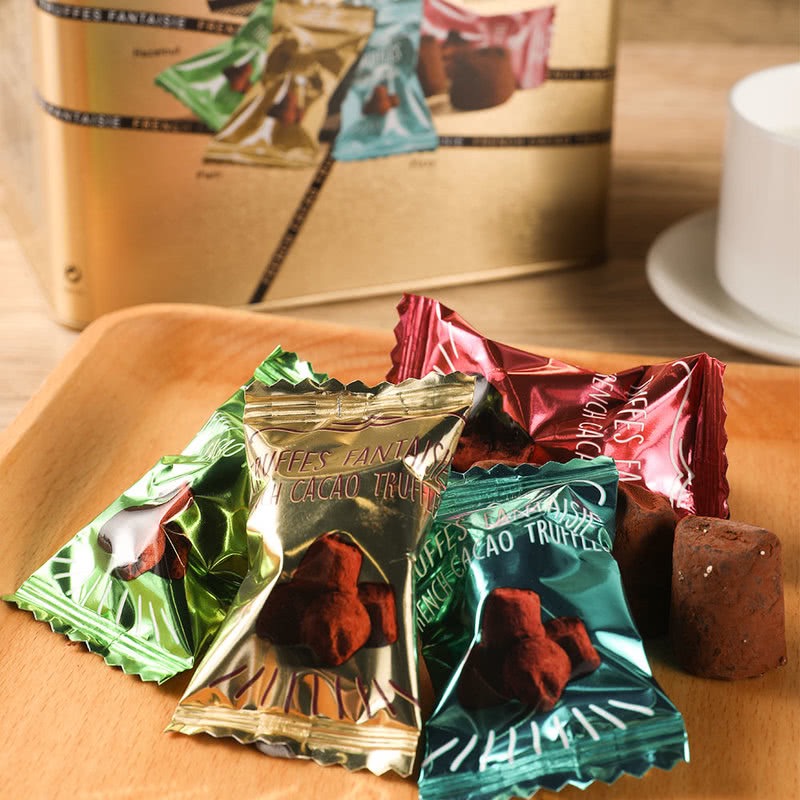 membersmark混合口味松露状代可可脂巧克力制品650g山姆店一件