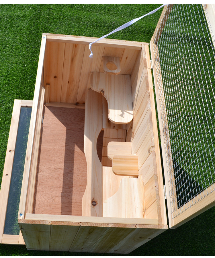 实木仓鼠窝仓鼠笼龙猫笼子龙猫窝豚鼠窝笼玩具攀爬a款600350420mm仓鼠