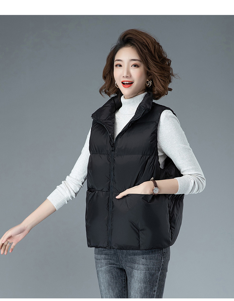 衣典零一羽绒马甲女短款2020冬季女装冬装新款时尚品牌气质韩版休闲