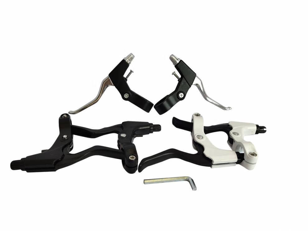 自行车刹车把手 通用自行车刹车把刹车线芯线管套装单车闸把山地车刹