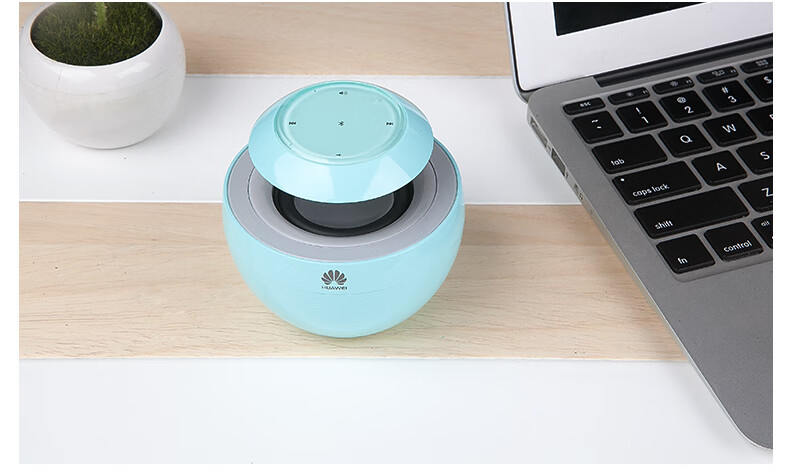 huawei/华为am08小天鹅蓝牙音箱迷你音响低音炮便携收款播报音响 白色