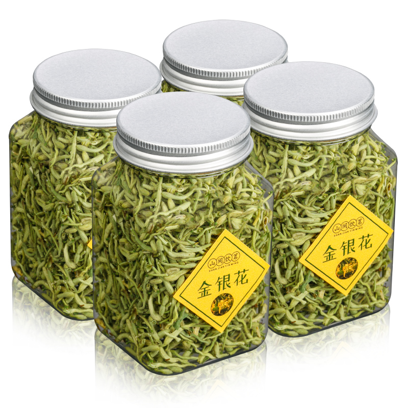 更多参数>>国产/进口:国产类别:金银花茶包装形式:罐装商品毛重:1.