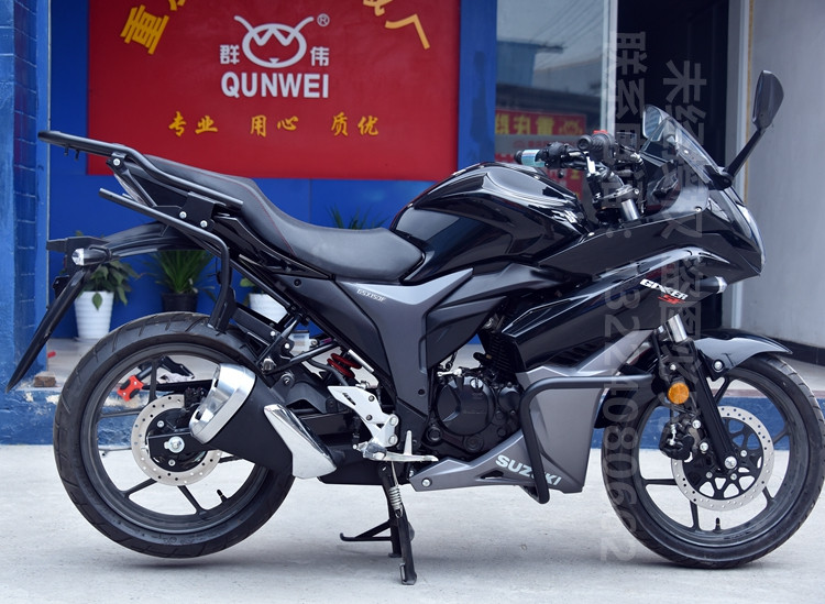 适用于铃木gixxer155nk街车版极客飒摩托车后货架后尾架尾箱架改装