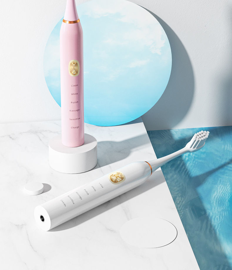 kinseibeauty金正电动牙刷成人家用usb充电式声波软毛男女防水情侣