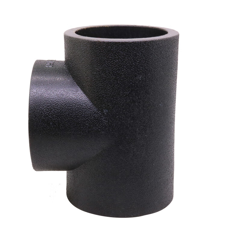 20 25 32 40 50 63 75 90 110等径三通黑色pe水管配件 110三通【图片