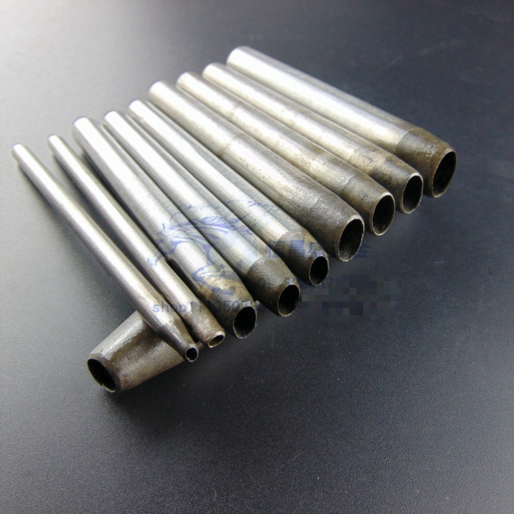 椭圆形皮革打孔器蛋圆形皮带冲旦圆型开孔器皮具打眼工具椭圆25mm约