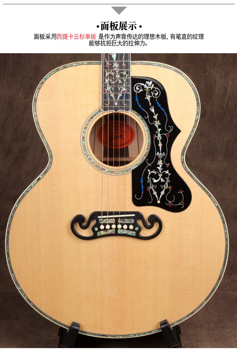 gibson吉普森firebird火鸟gallery美术馆3号 蜂鸟doves鸽子民谣吉他