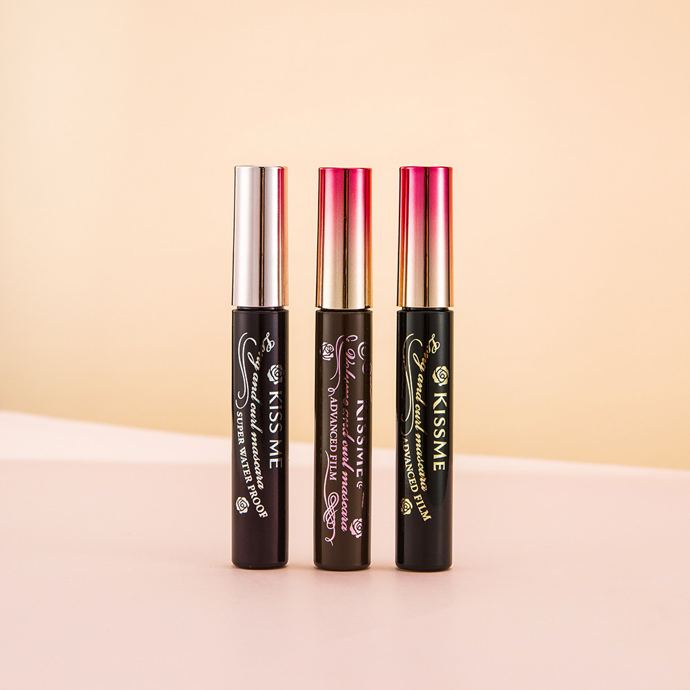 kissme三代睫毛膏女纤长卷翘不易晕染加密加长套装黑第二代黑色浓密