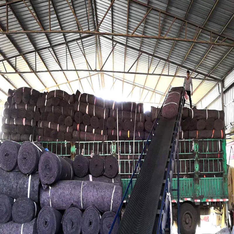适居土工布工程布无纺布家具包装毯大棚保温被公路养护保湿黑心棉毛毡