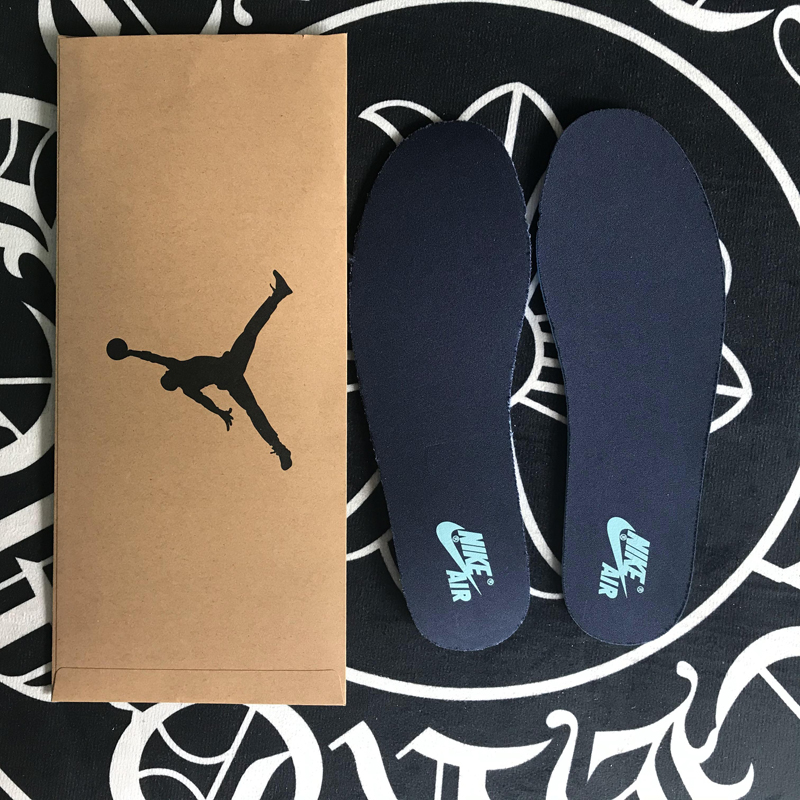 适配aj aj3 4 6 13 34鞋垫空军一号北卡蓝激光蓝zoom鞋垫 白丝绸 43