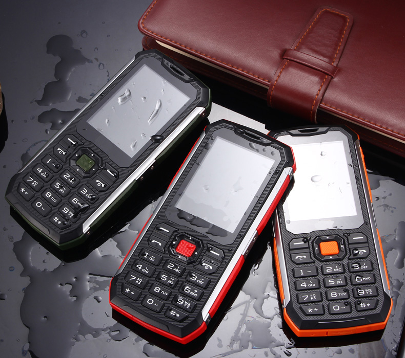 守护宝上海f555军工路虎三防老人机按键直板防水老年手机超长待机大字