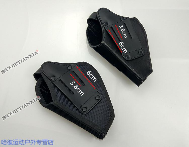 cs军迷配件通用左轮枪套zp5转轮皮套腰部牛皮套牛津布05式快拨枪套