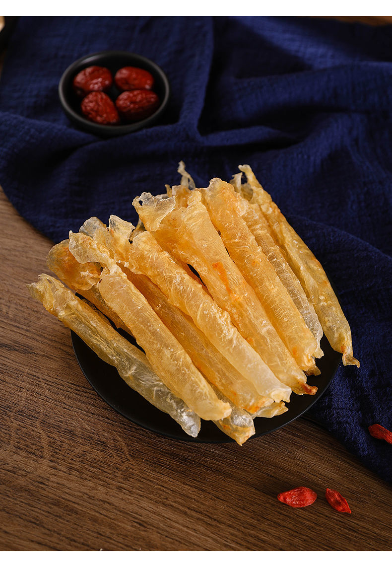 深海鱼胶气血花胶干货煲汤鱼泡鱼肚鱼鳔胶黄花胶孕妇