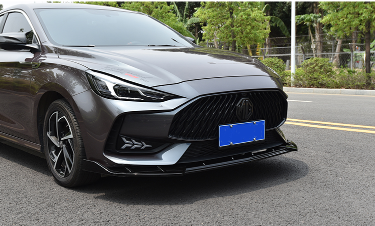 适用于21款全新名爵mg5前铲改装三段式前唇小包围前杠外观改装件战斗