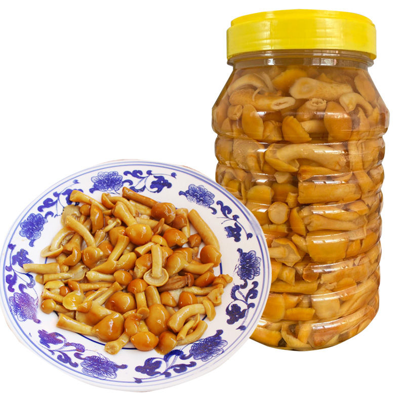 5折 滑菇罐头 5斤 滑菇 滑子菇 滑菇罐头 新鲜滑子蘑 脆滑蘑菇 承德