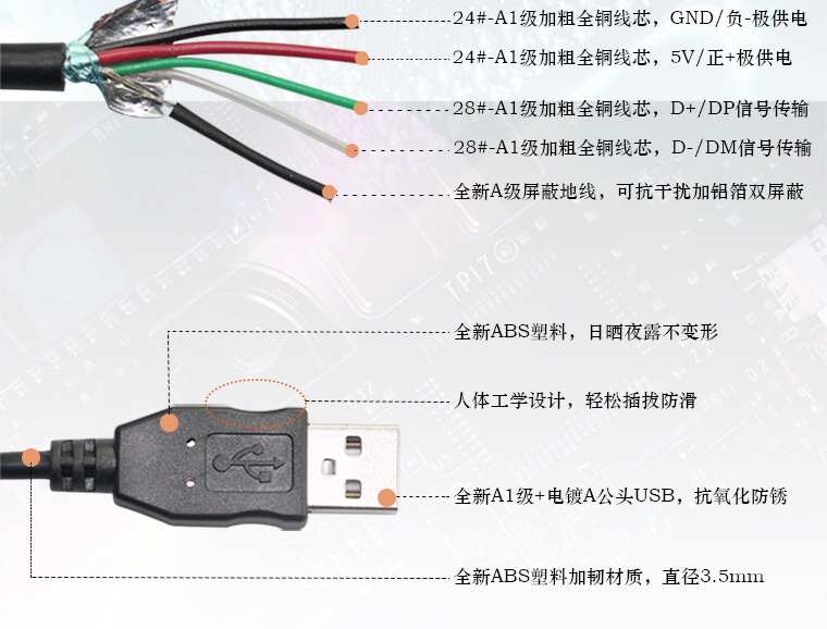 【京閃配送】威鑫視界usb工業紅外夜視攝像頭ir-cut雙濾光片安卓攝像