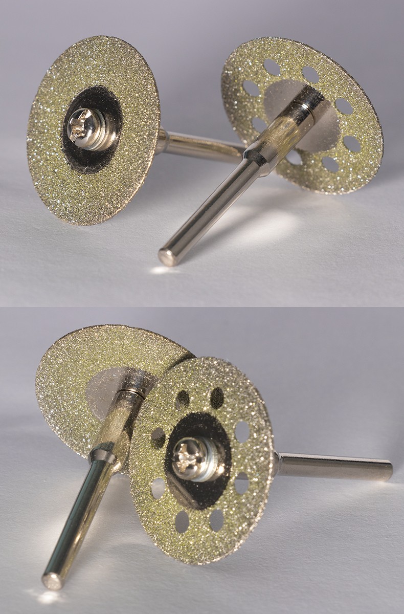 小锯片切片木头亚克力塑料玻璃玉石金属小切割片美缝清缝锯片电钻 6 1