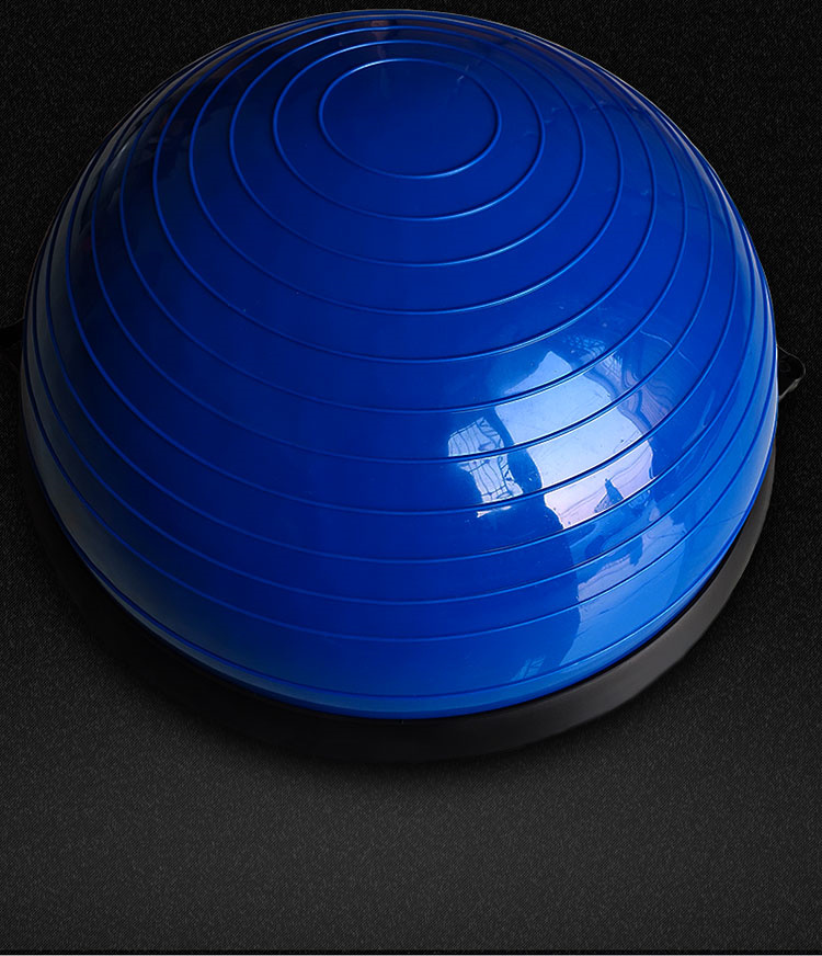 健身波速球半圆平衡球瑜伽脚踩bosu半球用波比球普拉提训练器材 蓝色