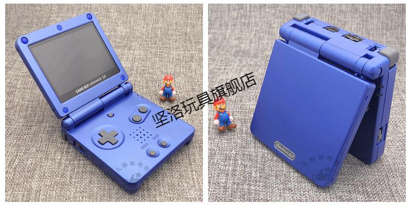 原装任天堂gbasp游戏机 gba gbc sp掌机 翻盖插卡游戏机 童年怀旧