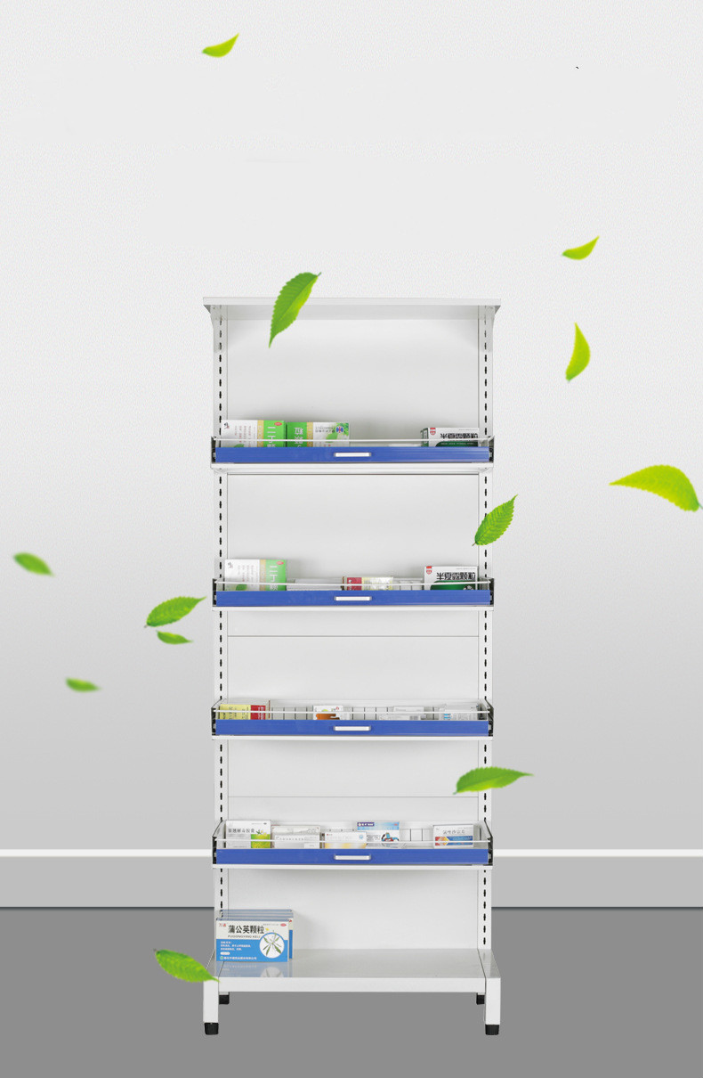 帝特医院药房西药架药盘架拆零药柜药品架不锈钢西药柜诊所处置操作台