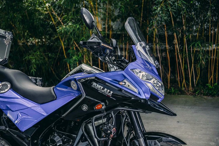 原装正品 新款摩枭mt长途休旅机车摩旅摩托车拉力车400cc双缸电喷水冷