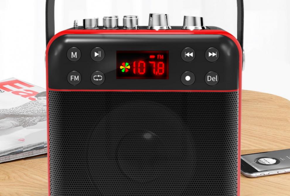 先科sast收音机老年充电老人新款便携式插卡音箱迷你mp3播放器音响