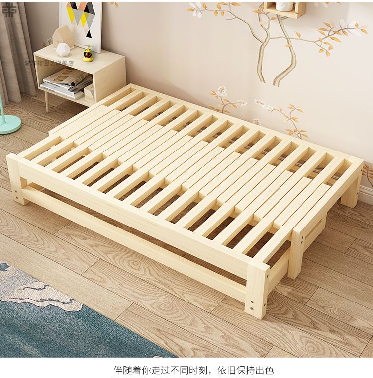 汇德能可拉伸变双人沙发床推拉沙发床多功能折叠榻榻米伸缩床小户型坐