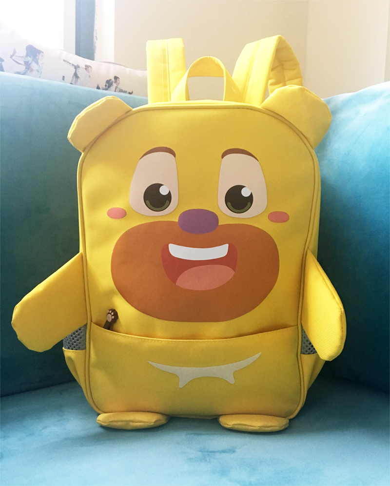 【开学季】熊出没书包熊出没熊大熊二幼儿园书包1-3-6岁儿童双肩背包