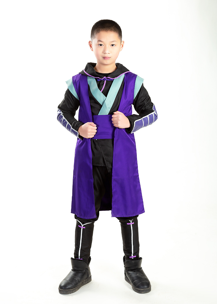 刺客伍六七衣服套装儿童表演服567柒暗影动漫儿童cos服装魔刀千刃 拍