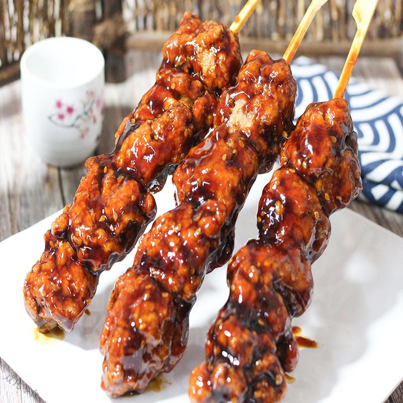 特产优联名古屋唐扬串 500g/5串 挂汁鸡肉串便利店方便食材微波加 热