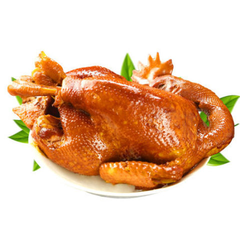 大东北熏鸡750g特产美食肉食熟食即食真空烧鸡正宗烧鸡整只烤鸡3只