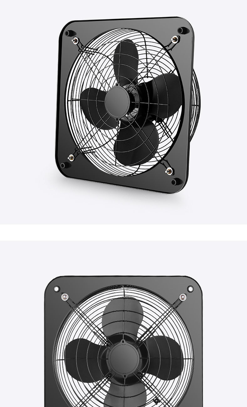 強力工業排氣扇廚房窗式換氣扇靜音抽風機家用通風油煙機排風扇定製