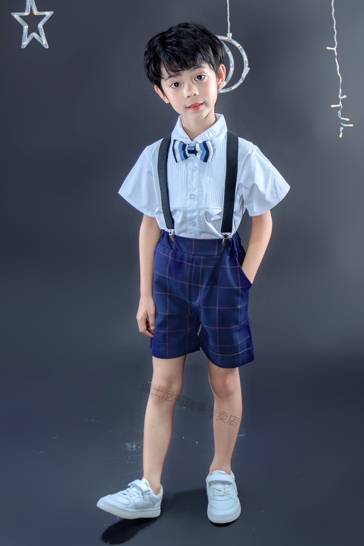 迪士尼同款六一儿童公主裙表演出服装合唱服男孩女童蓬蓬裙朗诵主持人